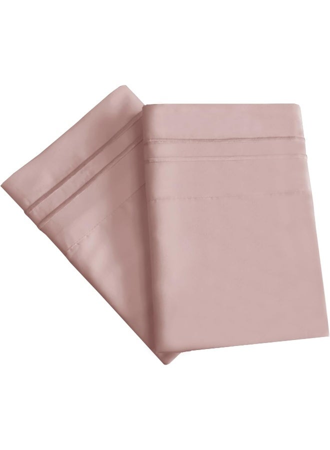 Mejoroom Hotel Luxury Queen Pillowcases – Microfiber 20x30 inches Pillow Cases Set of 2 – Soft, Cozy and Breathable Pillow Covers with Envelope Closure - Image 5