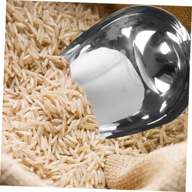 BS B&S Stainless Steel Ice Scooper Set of 2 - Image 4