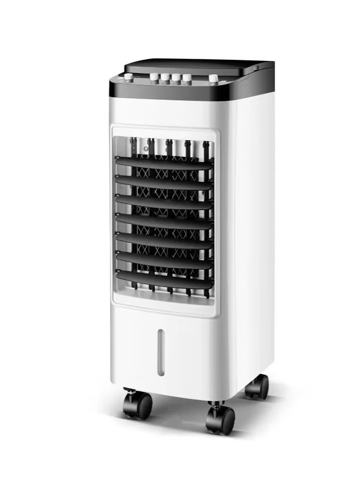 RIVORA Air Cooler 1 with 3 Speed ​​Settings, Cools, Purifies and Humidifies Air with Ice Packs, Dust Screen and Water Filter RE-732 60W - Image 1