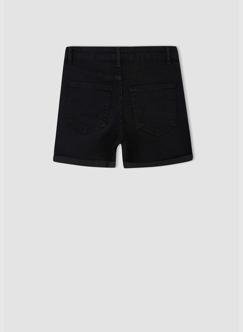 DeFacto Basic Mini Jean Shorts