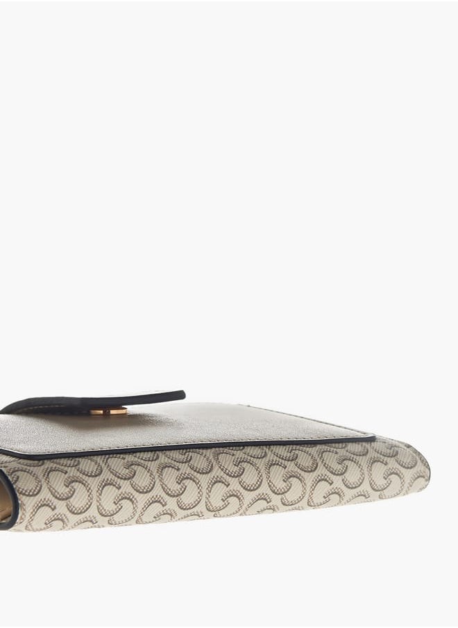Celeste - Womens Monogram Print Bi-Fold Wallet - Image 1