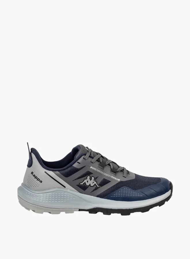 Kappa Mens Logo Detail Sports Shoes With Lace-Up Closure