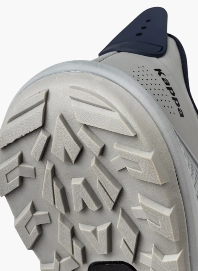 Kappa Mens Logo Detail Sports Shoes With Lace-Up Closure