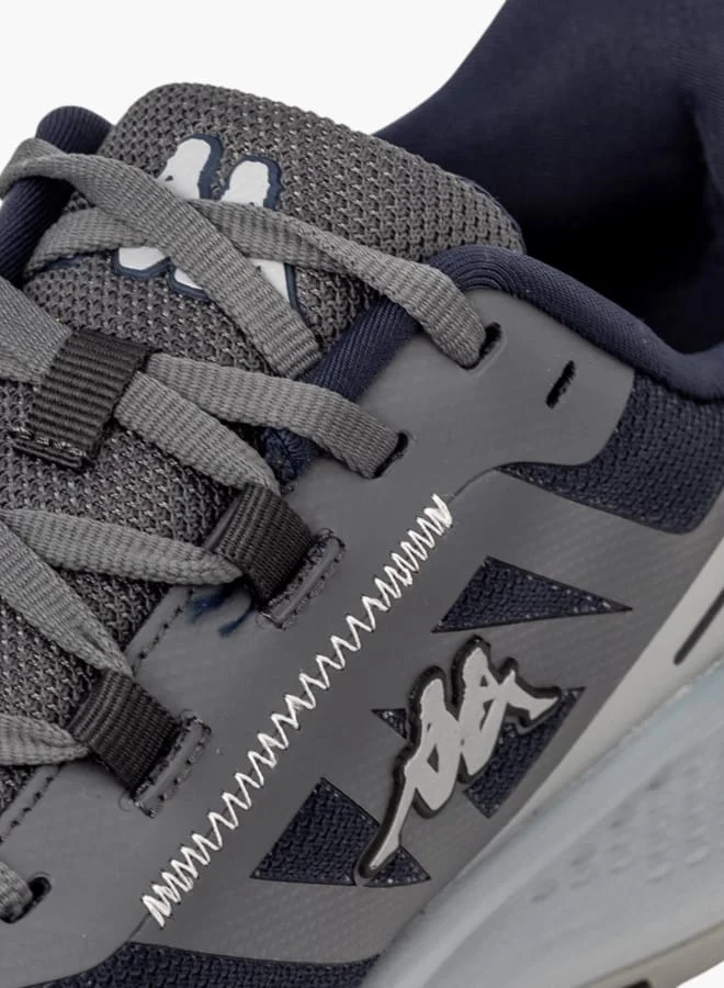 Kappa Mens Logo Detail Sports Shoes With Lace-Up Closure