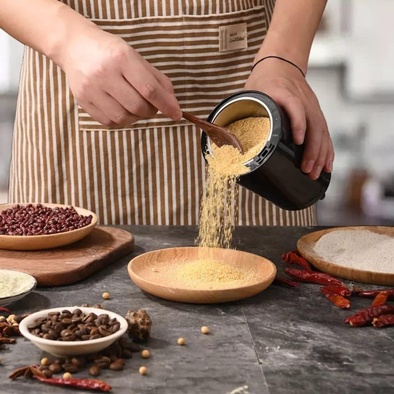 TERXA TERXA Multifunctional Electric Stainless Steel SpicesNutsCoffee Grinder Portable Seasonings Spices Mill Powder Machine Kitchen Tool Accessories Pack of 1Multicolor  - Image 5