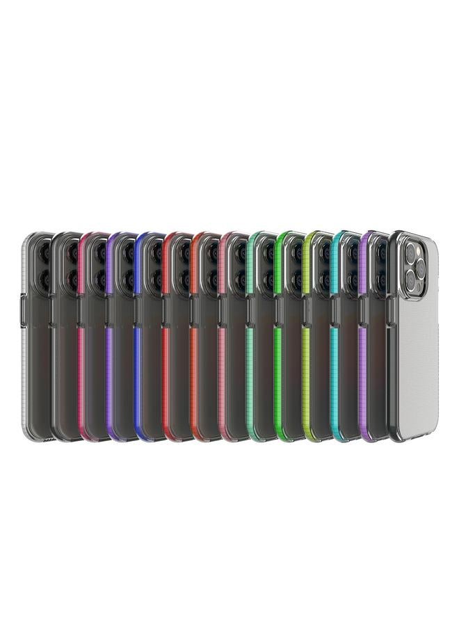 اس-توب جراب لهاتف iPhone 14 Pro Max، جراب TPU شفاف ثنائي اللون - Image 2