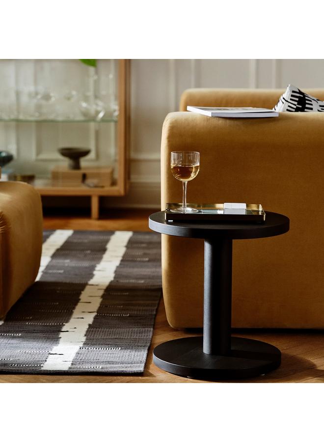 Zaboon Side Table, Pine Veneer Black, 40 Cm - Image 3