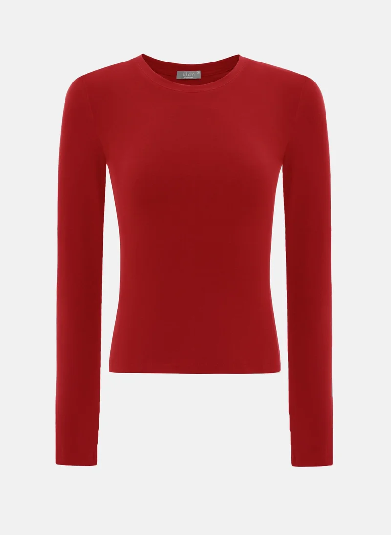 Lichi Monochrome fitted longsleeves