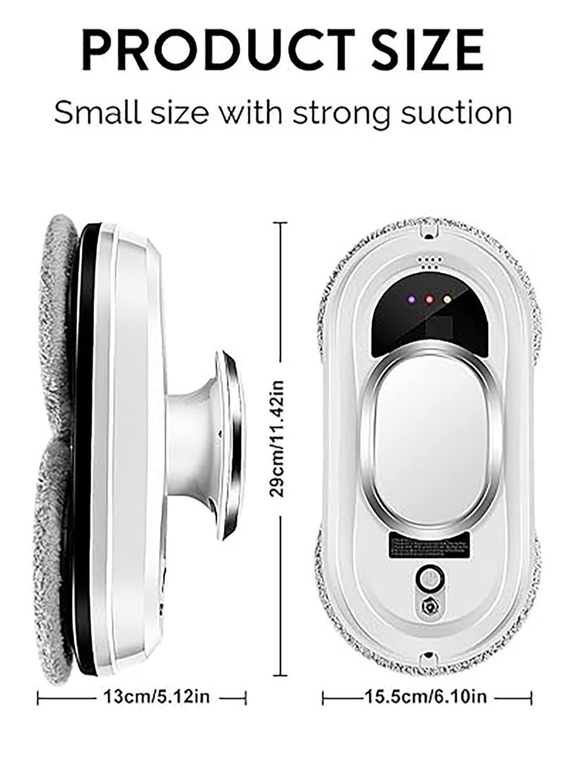 general روبوت منظف النوافذ الذكي، روبوت تنظيف الزجاج الذكي بقوة شفط 5600Pa، روبوت تنظيف النوافذ بالتحكم عن بعد للنوافذ/البلاط/أبواب الزجاج - Image 5