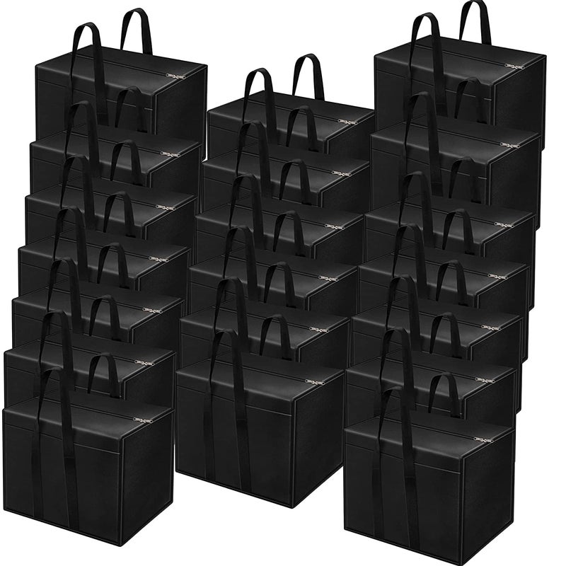 RYLAN 20 Pack Nylon 85 L Moisture Proof MultiPurpose Storage BagClothing Storage OrganiserToy StorageStationery Paper Storage Bag with Zipper Closure Strong Handle 57x368x405 cm - Image 1