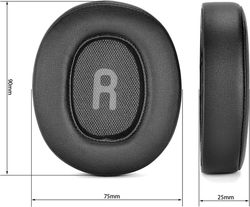 Street27® Ear Pads Cushion Compatible with JBL Tune700(700BT), JBL Tune 750BT, JBL Tune 760BT, JBL Tune 750BTNC Headphones, Soft Protein Leather, Noise Isolating Memory Foam Earpads Cushions - Image 3