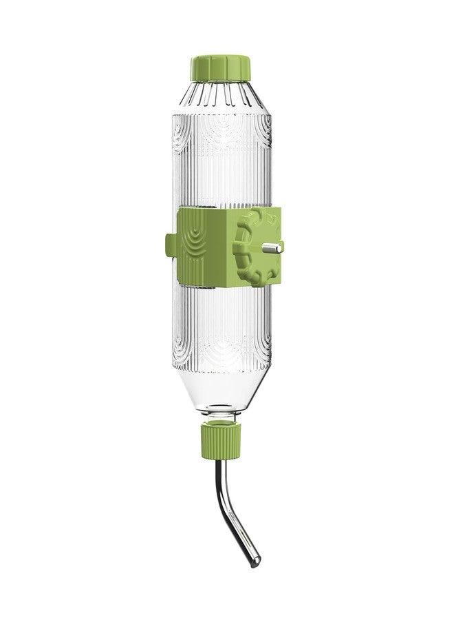 Kassiva Pet Water Bottle[S24, 24oz], Hanging Dog Water Dispenser Kennel Plastic Drinker Kettle Feeder BPA Free Cage Crate Hutch Puppy Cat Rabbit (Guniea Pigs-Small Bunnies-Chinchillas) - Image 1