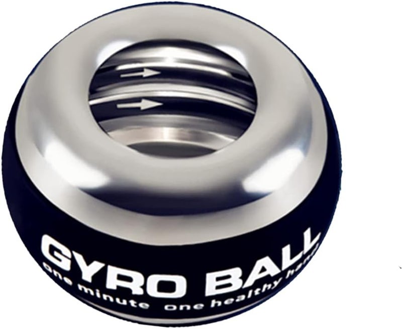 GOZATO Auto-Start Wrist Power Gyro Ball with LED Lights, Wrist Strengthener and Forearm Exerciser for Stronger Arm Fingers and Muscle - Image 1