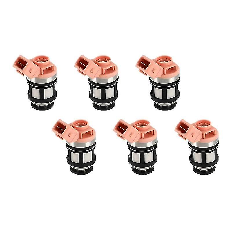 6pcs Fuel Injector Nozzle For Nissan Pathfinder Quest D21 Pickup 3.0l - Image 2