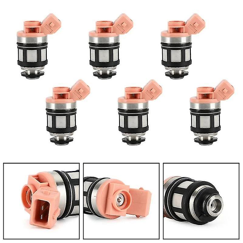 6pcs Fuel Injector Nozzle For Nissan Pathfinder Quest D21 Pickup 3.0l - Image 3