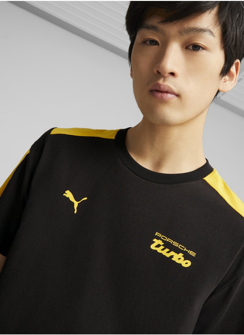 PUMA Porsche Legacy MT7 Mens Black T-shirt  - Image 4