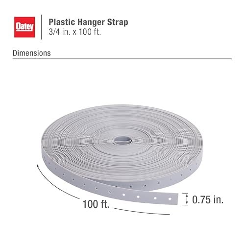 Oatey 339270 33927 3/4" By 100-Feet Boxed Plastic Strap, 3/4" x 100' - Image 4