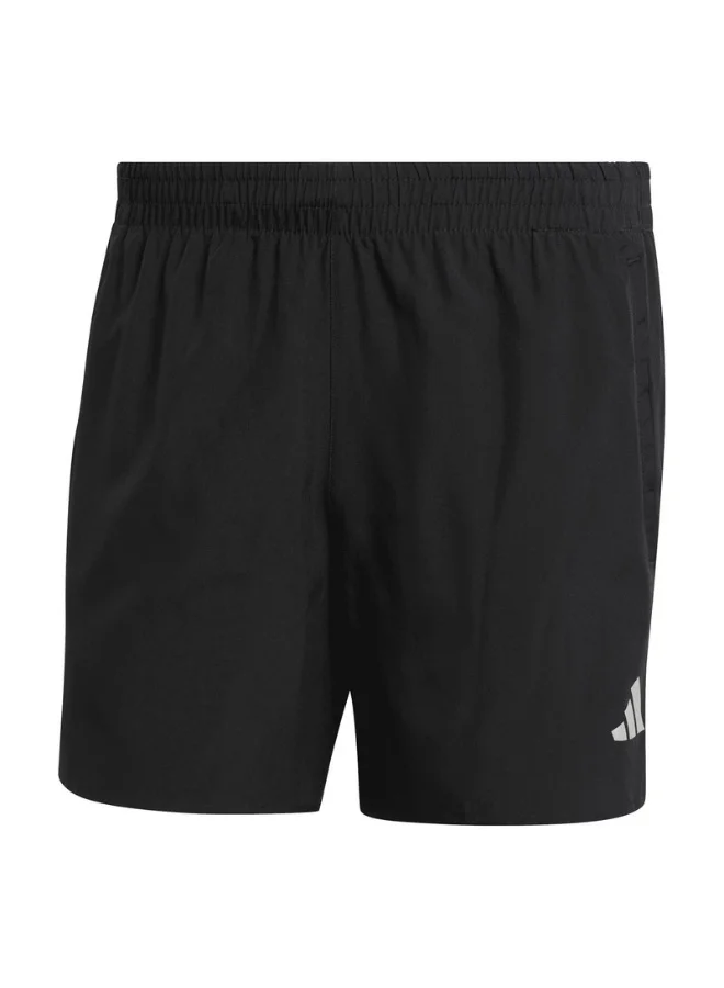 Adidas Run It Short Black Running Shorts For Men XS 7"