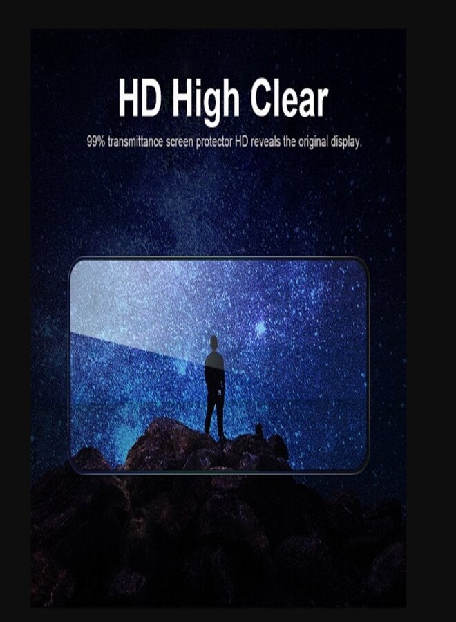 Full Glue Screen Protector Tempered Glass For Apple iPhone 11 Pro max Size 6.5 inches Black Clear - Image 4