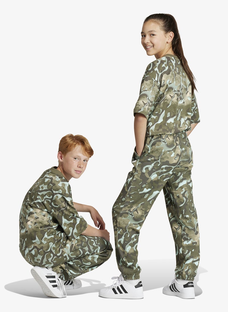 اديداس بنطلون رياضي مطبوع للأطفال - Image 2