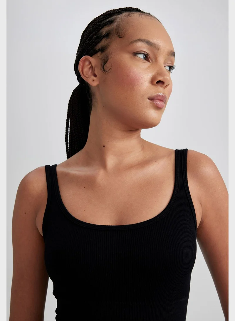 DeFacto Square Neck Seamless Bra