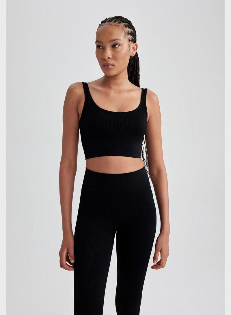 DeFacto Square Neck Seamless Bra  - Image 1