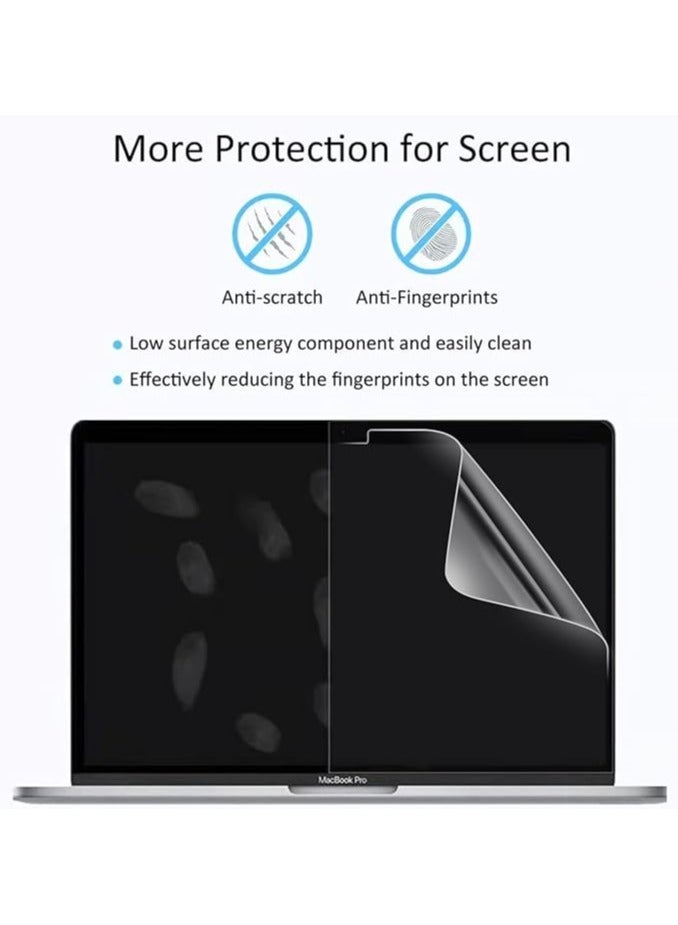 erorex Ultra Clear PET Screen Protector Guard for Macbook Pro 14-inch (M3 /M3 Pro /M3 Max /M2 Pro /M2 Max /M1 Chip, Model A2918 A2992 A2442 A2779，2021-2023), HD Protective Film - Image 4