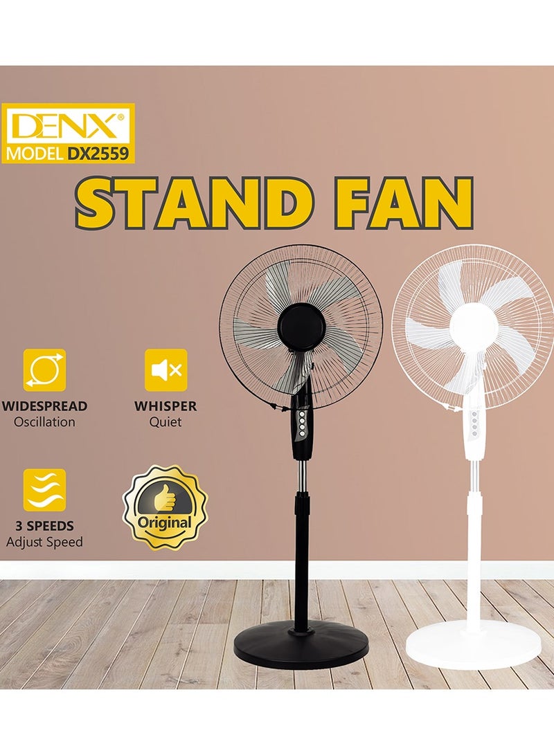 Denx Pedestal fan with oscillating function - Image 5