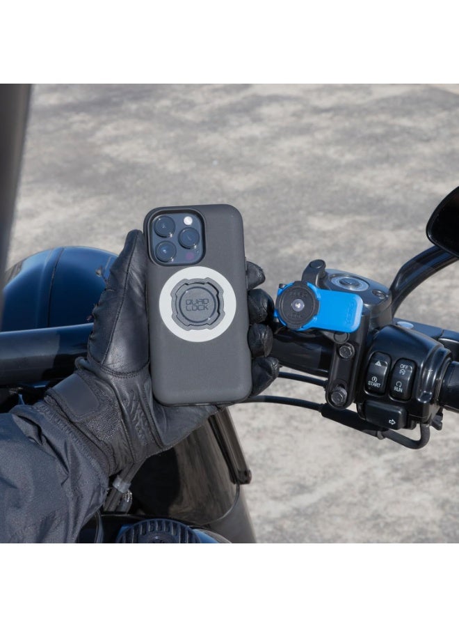 Quad Lock Brake Clutch Motorcycle Mount - Compatible MAG and Original Cases for Motorcycle Phone Mount Holder - Image 3