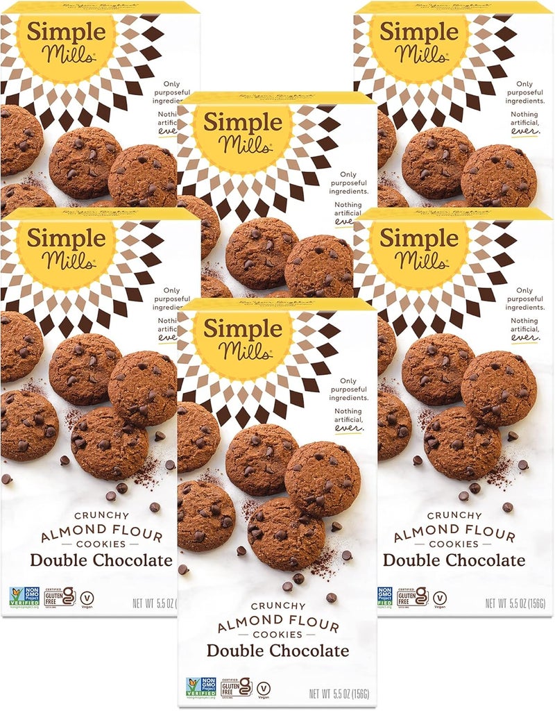 Simple Mills Double Chocolate Almond Flour Cookies - Image 1