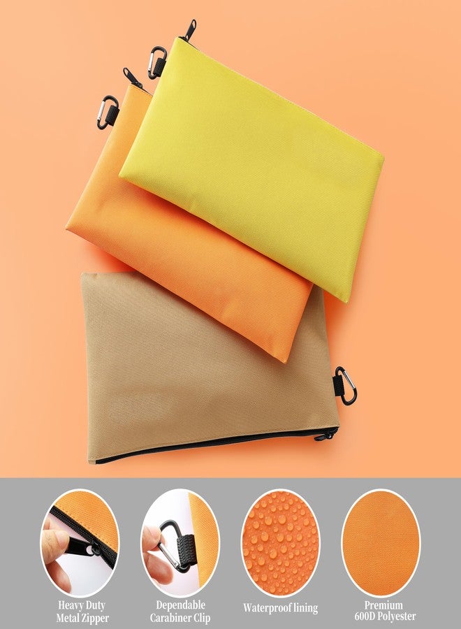 VRUIFA 3PCS Tool Pouches with Zipper, Premium small Tool Bags, Waterproof Utility zipper Pouch for Organizers and Storage - Image 3
