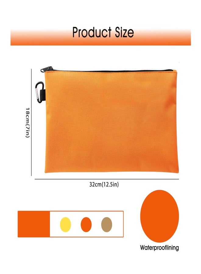 VRUIFA 3PCS Tool Pouches with Zipper, Premium small Tool Bags, Waterproof Utility zipper Pouch for Organizers and Storage - Image 2
