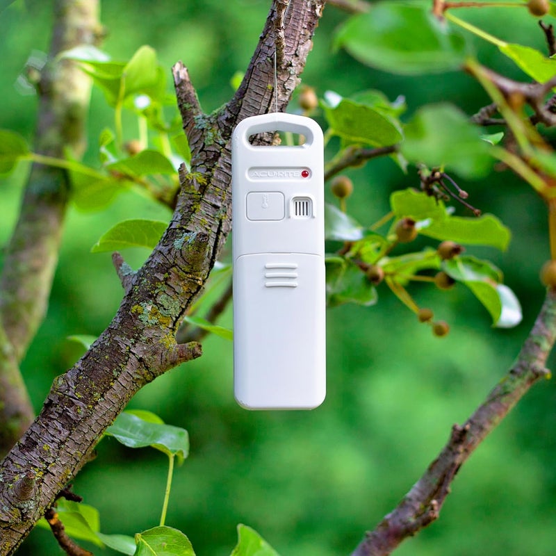 Acurite 02041M Color Weather Station with Forecast, Temperature, Humidity,White - Image 3