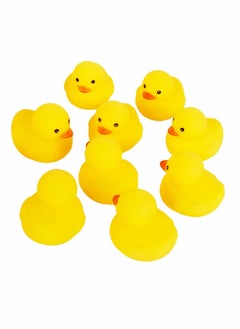 Bath Duck Toys, 9 Pcs Mini Bath Duck Toys, Yellow Rubber Ducks Float Ducks Baby Shower Toy for Toddlers Boys Girls Over 3 Months 2.17 Inches