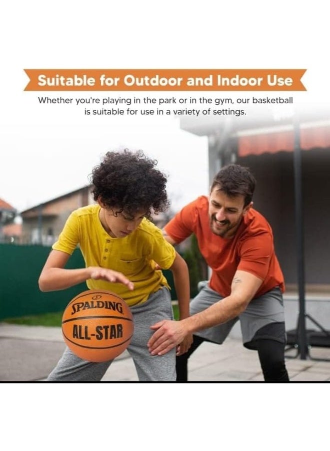 SPALDING Basketball All-Star Men Mens Basketball Spalding 29.5in Basketball - Image 4