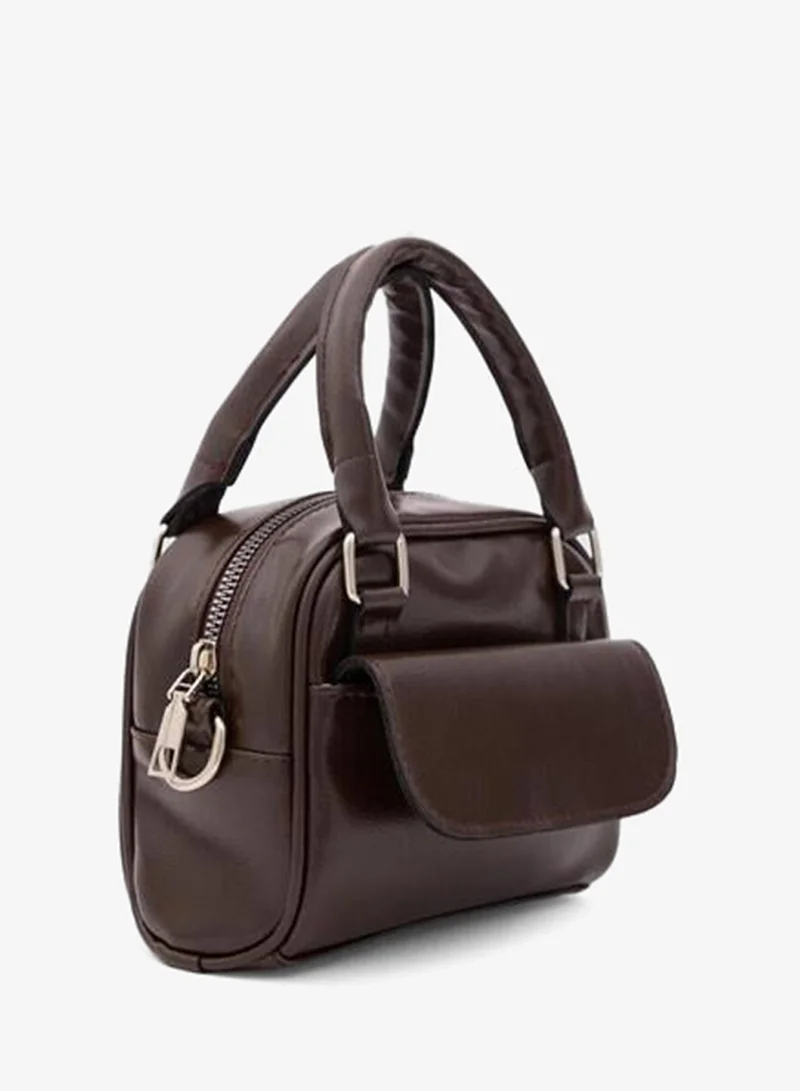 Shule Bags  Nala Mini Retro Crossbody Bag Dark Coffee. for Women | Best Price UAE