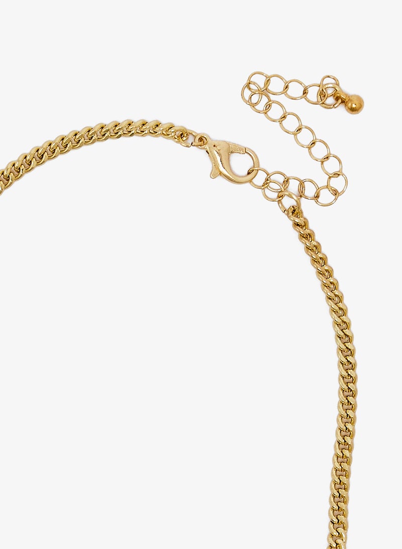 جينجر قلادة خرز زهور - Image 3