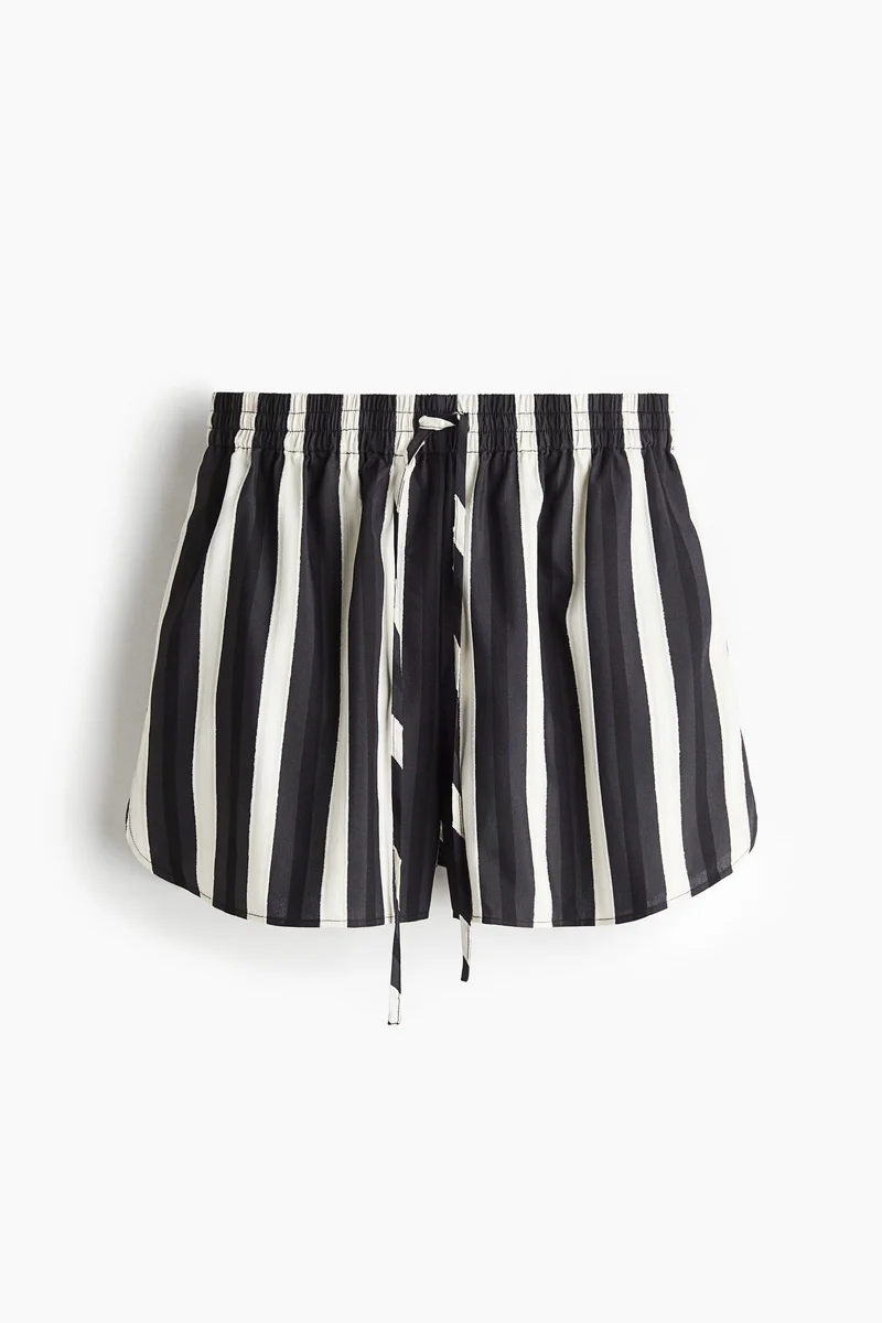 اتش اند ام Dobby-weave shorts