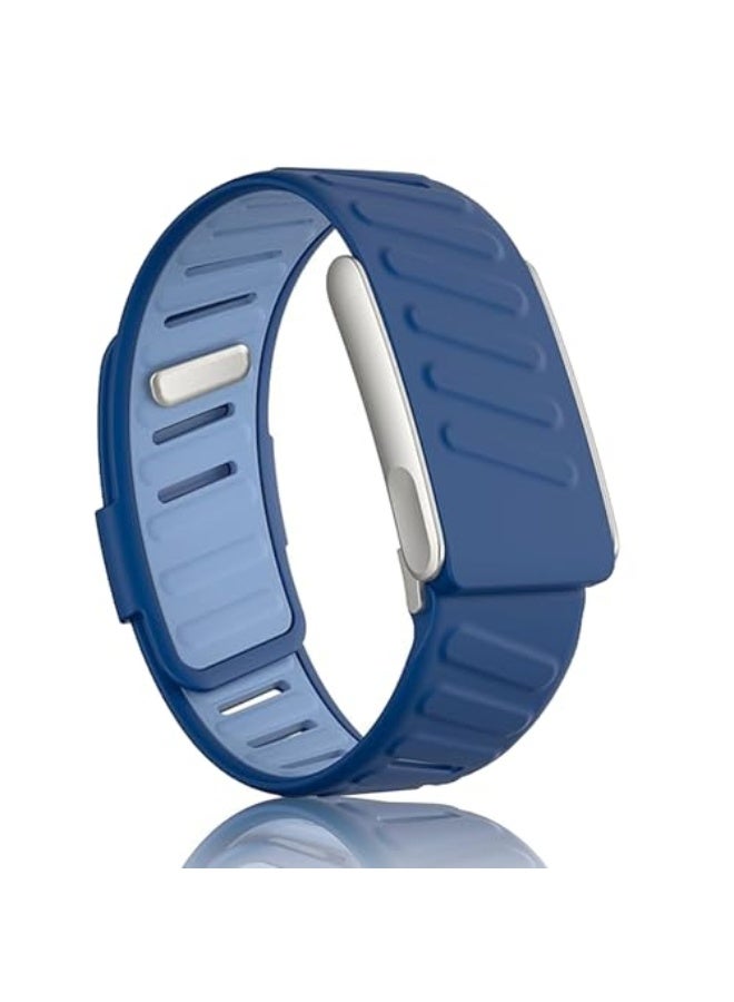 Comfort Durable Silicone Wristband Compatible with WHOOP 5.0Band, Waterproof and Sweatproof,Soft-Touch Silicone Durable,Breathable and Adjustable Strap for Men & Women - Image 1