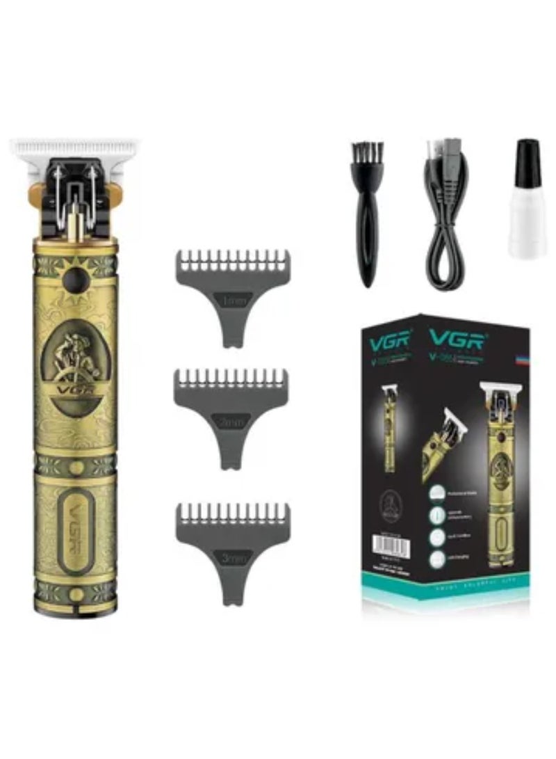VGR Professional Rechargeable Hair Trimmer V-083 Gold - Image 1
