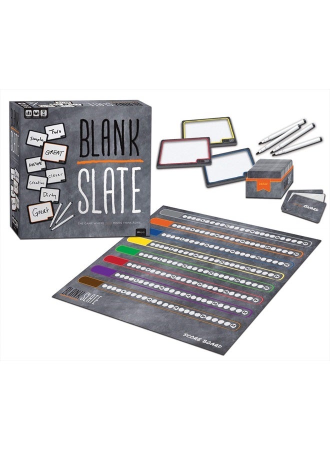 USAopoly BLANK SLATE, The Game Where Great Minds Think Alike, Fun Family-Friendly Board Game, Word Association Party Game, Easy to Learn, Fun to Play Family Game Night, 3-8 Players, Ages 8+ - Image 2