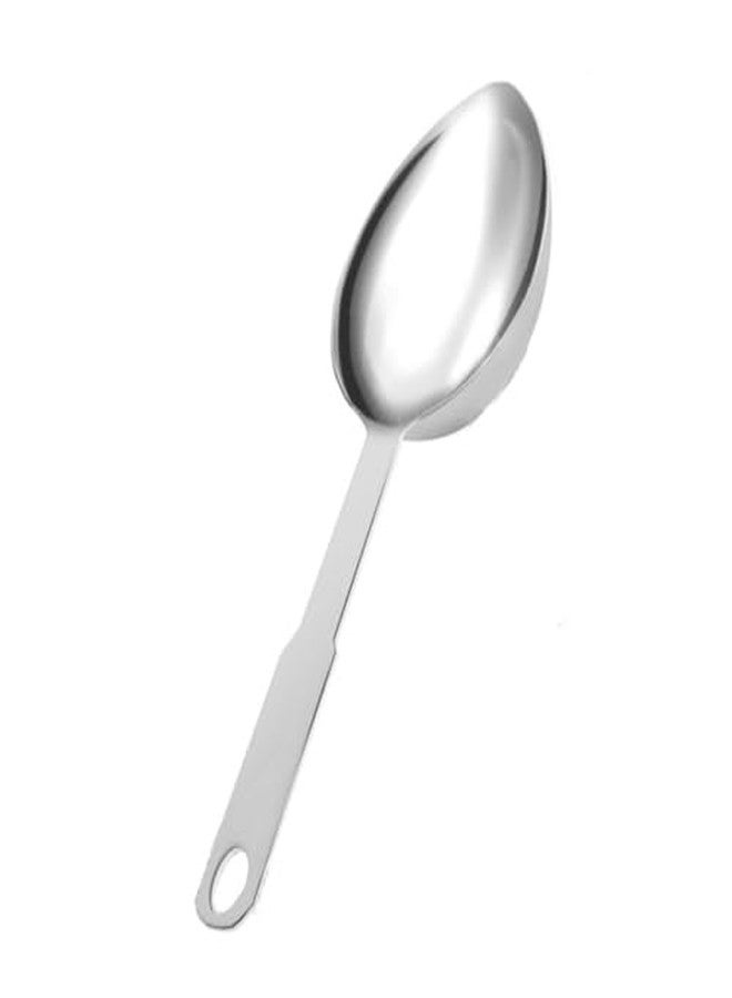 FSE SLMS100V Measuring Scoop, 1 Cup, 11" Long, Oval, 18/8 Stainless Steel