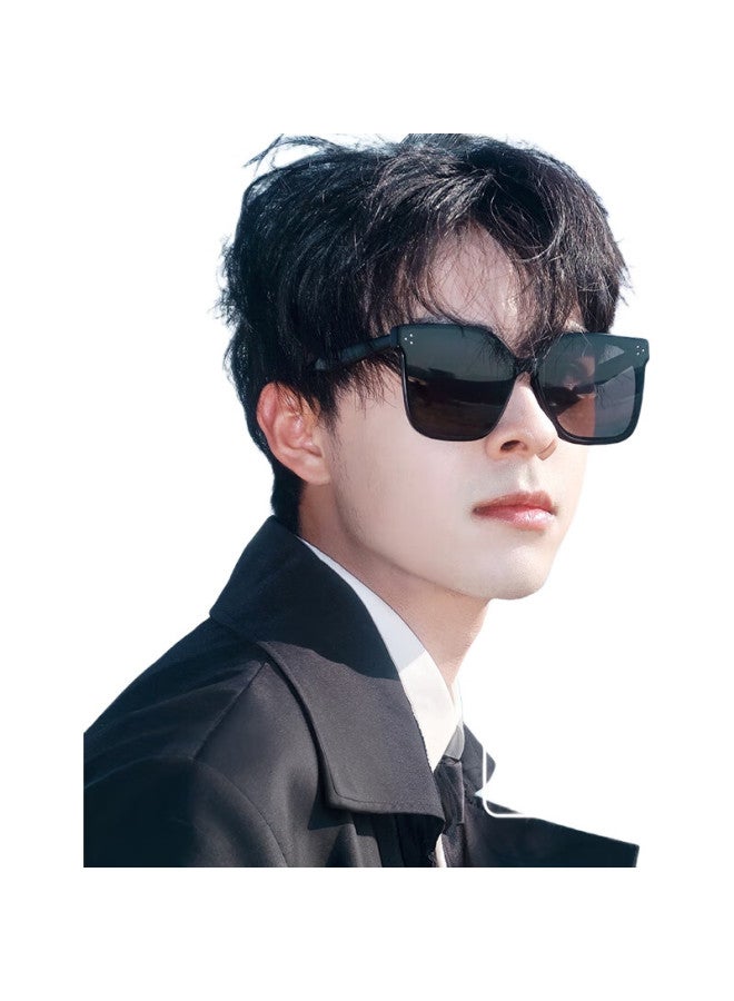pulais Sunglasses For Men And Women, Slimming Style, Uv Protection, Sun Protection, Driving Glasses, Bc-102 Black - Image 2