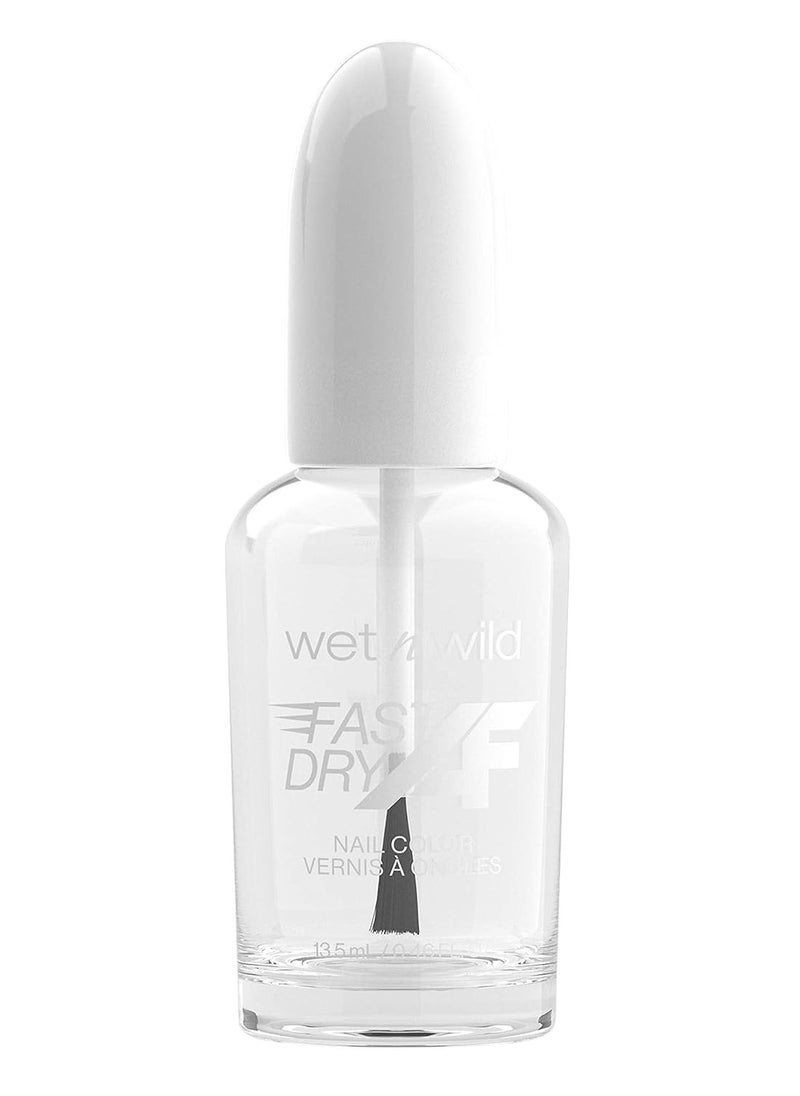 Wet N Wild Wet n Wild Fast Dry AF Nail Polish Color, Clear X-Ray Vision | Quick Drying - 40 Seconds | Long Lasting - 5 Days, Shine  - Image 1