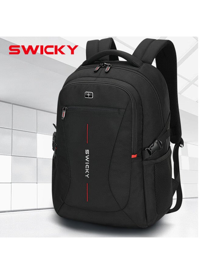 Swicky Backpack For Men, Large Capacity Travel Bag, 15.6-inch Laptop Bag, Business Travel Bag - Image 5