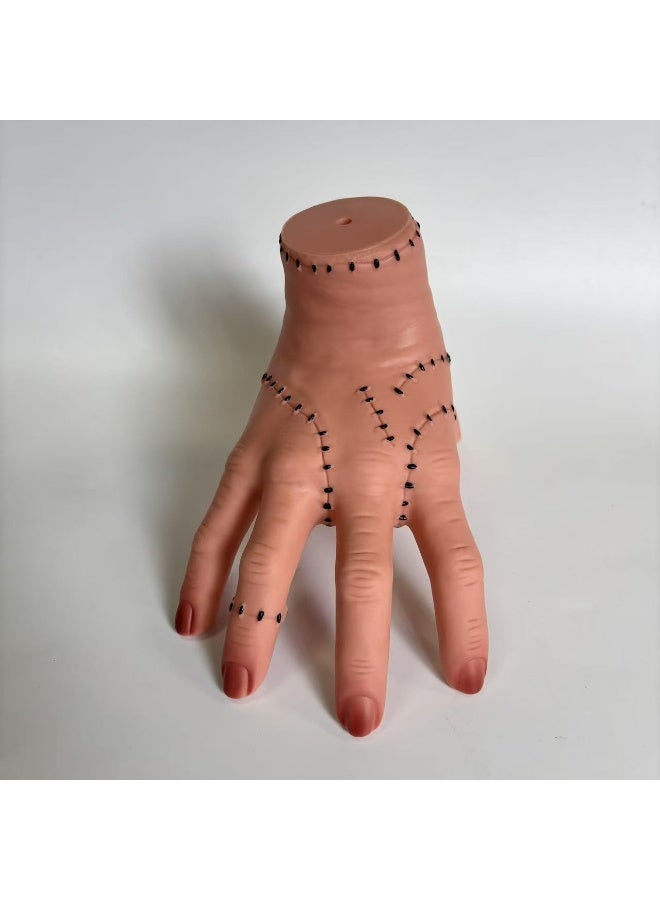 NIBEMINENT Addams Family Halloween Prank Props - Wednesday's Ghastly Gummy Hand