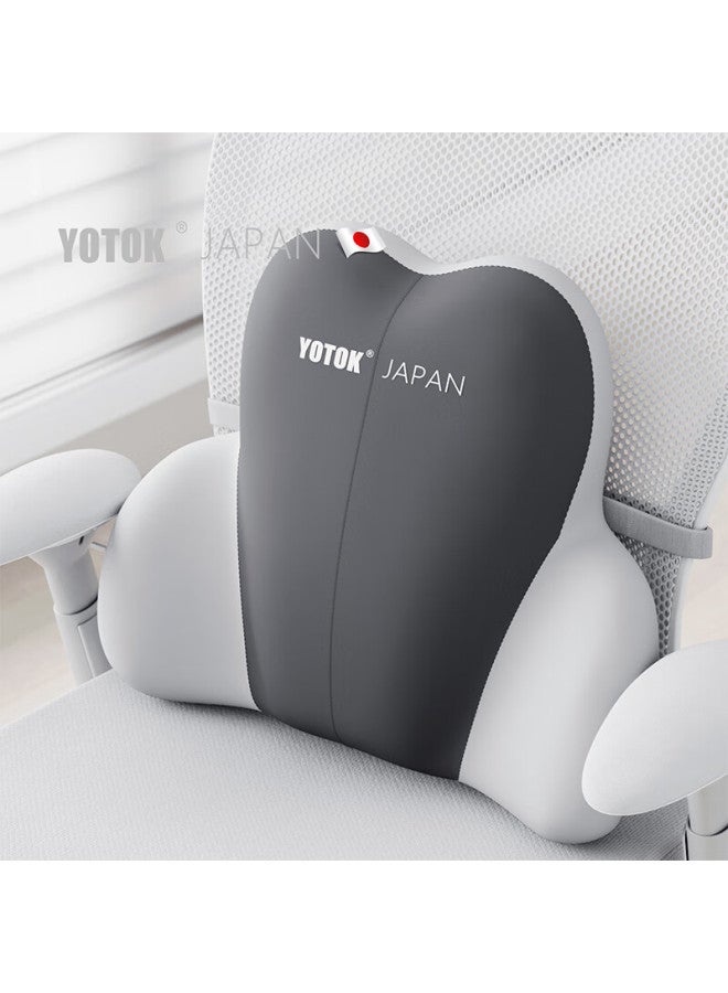 Youtengyouju Yotok (japan) Genuine Lumbar Support Cushion For Office, Back Brace For Long Sitting At Work, Waist Support Pillow