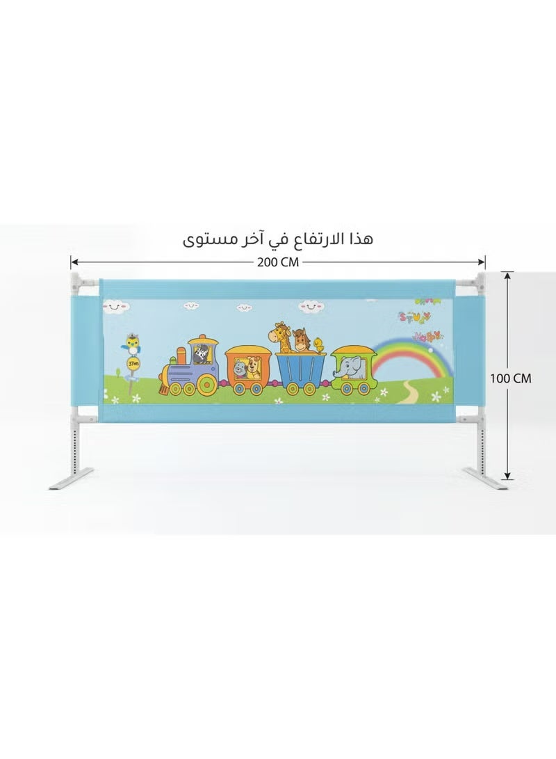 Secure Baby Bed Rail - 200cm Adjustable & Easy Install for Toddler Safety - Image 3