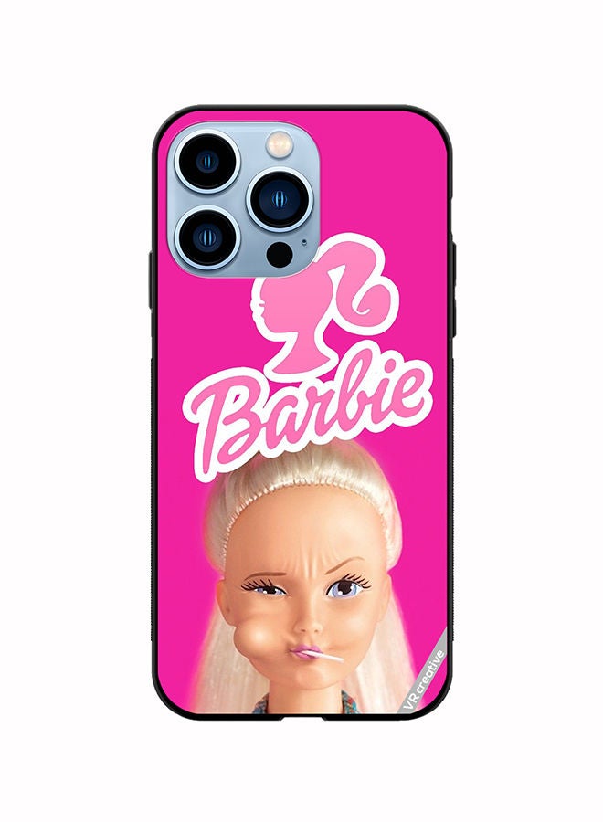 VR CREATIVE Protective Case Cover For Apple iPhone 13 Pro Babrbie Loliipop Design Multicolour - Image 1