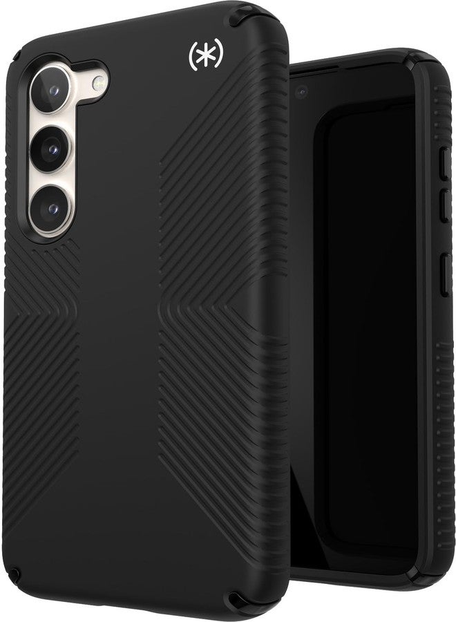 Speck Presidio 2 Grip Samsung Galaxy S23 Case - Drop & Camera Protection, Soft-Touch Secure Grip, Wireless Charging Compatible, Shock Absorbant, Galaxy S23 Case - Black - Image 4